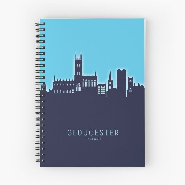 Artikelvorschau, Gloucester England Skyline entworfen und verkauft von ArtPrints.