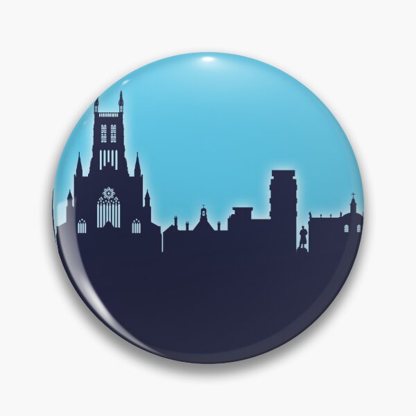 Item preview, Worcester England Skyline designed and sold by ArtPrints.
