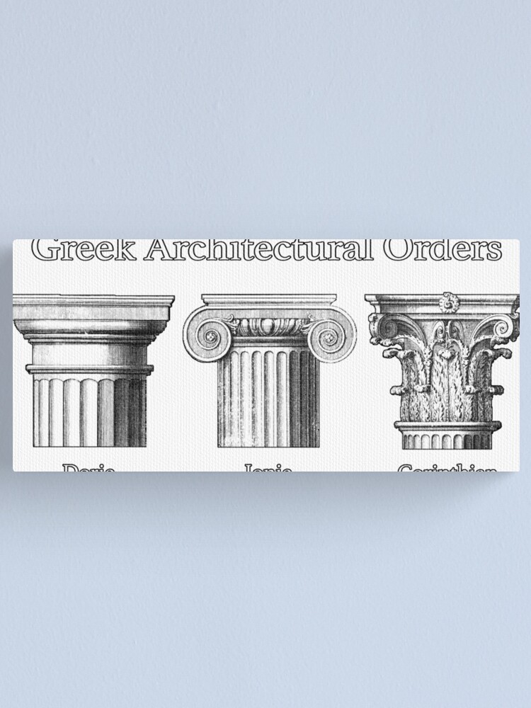 Doric Columns good #2 Photo Print Canvas Gallery Wraps