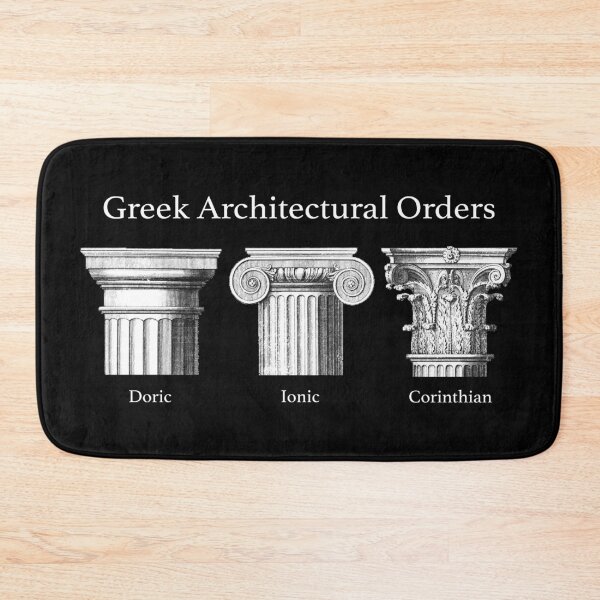 Item preview, Greek Architectural Orders: Column Capitals designed and sold by Happy Puppy Print On Demand.
