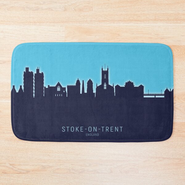 Item preview, Stoke-on-Trent England Skyline designed and sold by ArtPrints.