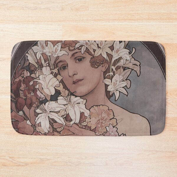 Item preview, Flowers by A. Mucha designed and sold by artimaeus.
