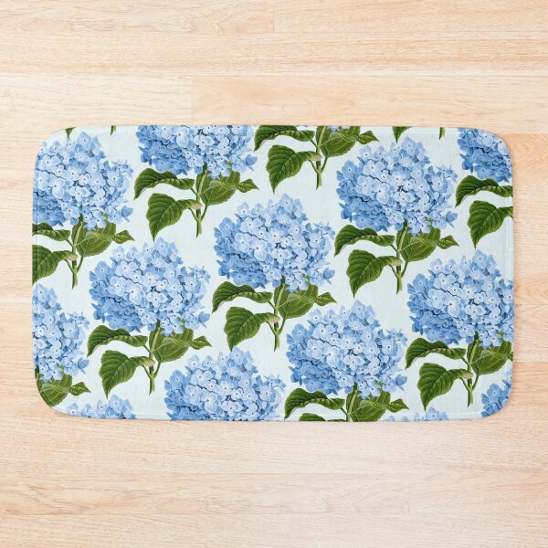 Item preview, Blue hydrangea print - floral print designed and sold by kapotka.