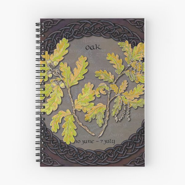 Item preview, Celtic Tree Calendar - Oak designed and sold by lottibrown.