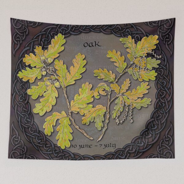 Item preview, Celtic Tree Calendar - Oak designed and sold by lottibrown.