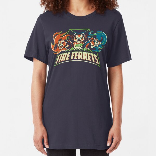 Fire Ferrets! Slim Fit T-Shirt