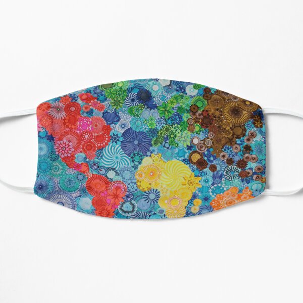 Spirograph world map Mask