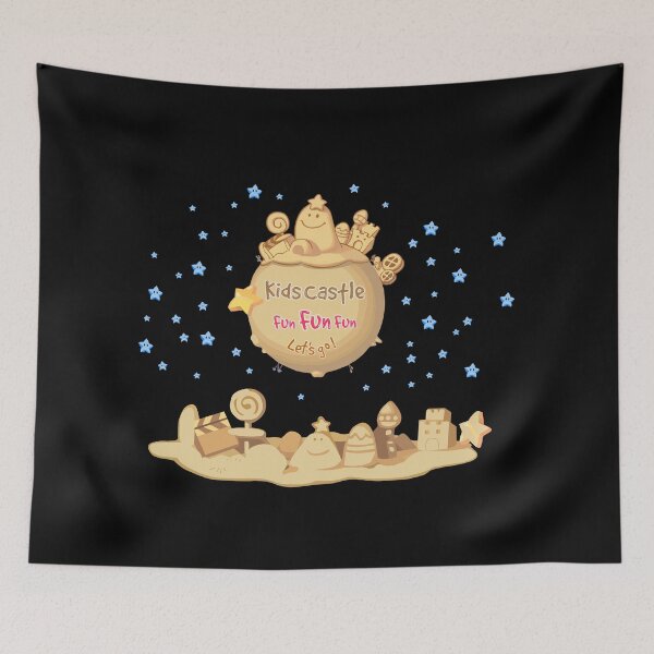 Item preview, Kids sand castle illustration designed and sold by Purple monkey.