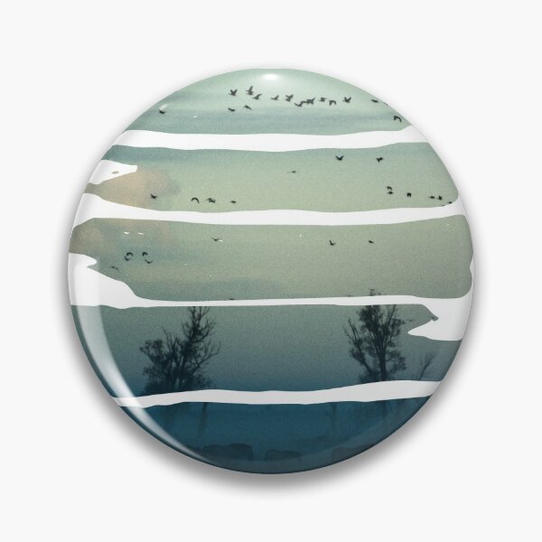 Item preview, Excerpts from foggy landscape with birds designed and sold by ClumsyCat.