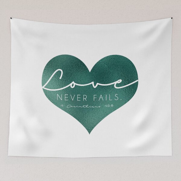 Item preview, Copy of Love Never Fails _ Metallic Green designed and sold by Yesido.