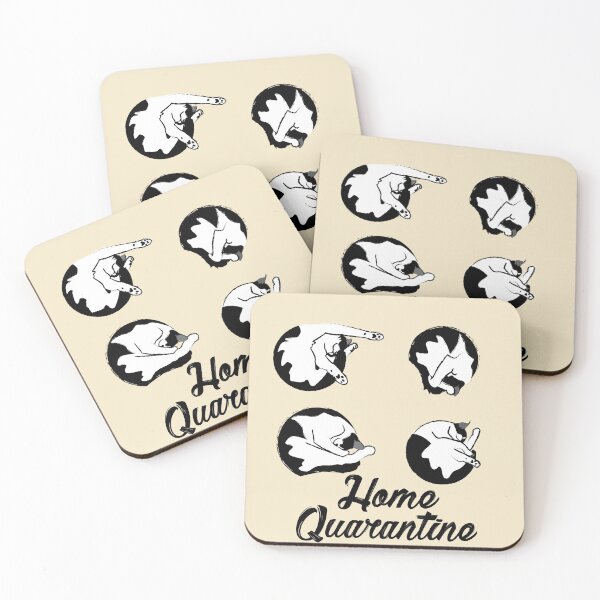 Item preview, Cats home quarantine designed and sold by TopDesignArt.