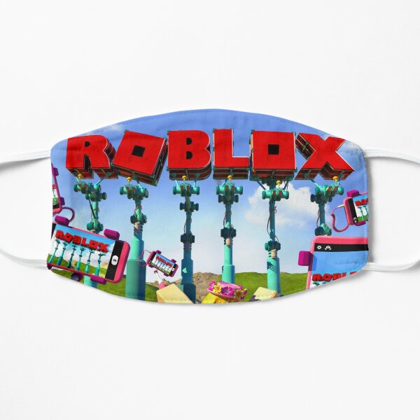 Balenciaga Logo Face Mask In White Mask By Jmspmcdesign Redbubble - roblox face mask in real life amazon