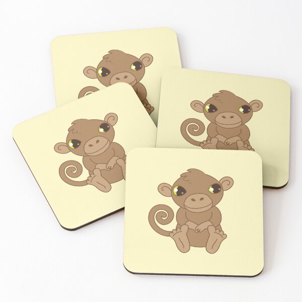 Item preview, Super cute Monkey sitting designed and sold by jazzydevil.
