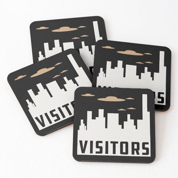 Item preview, Visitors T-shirt designed and sold by Mahmoood.