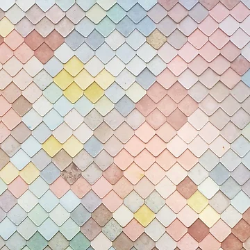 Artwork thumbnail, Square Pattern MultiColor by Rohit Gujarati