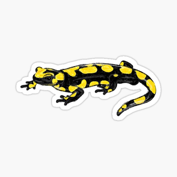 Item preview, Artwork of a Fire Salamander I designed and sold by JD's Shop.