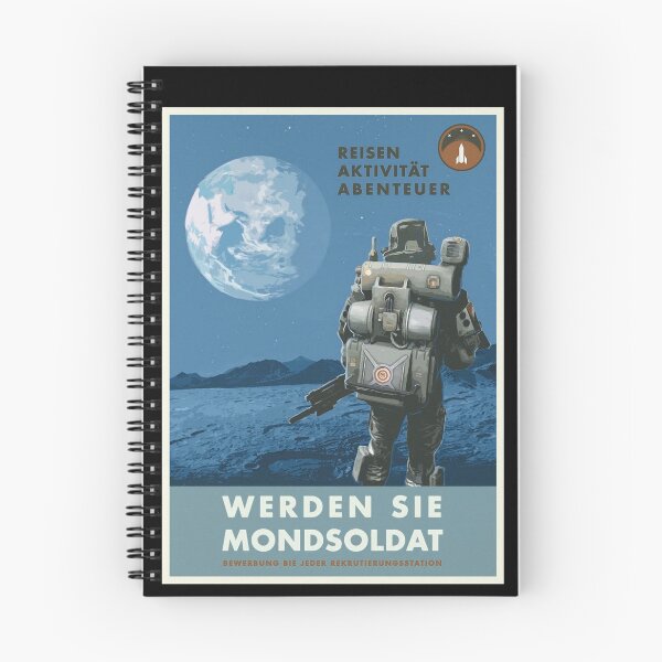 Item preview, Werden Sie Mondsoldat Art World War Action Game designed and sold by WilliamMarcia09.
