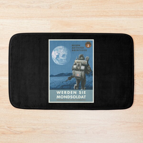 Item preview, Werden Sie Mondsoldat Art World War Action Game designed and sold by WilliamMarcia09.