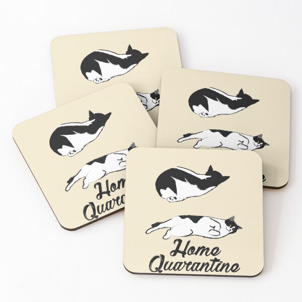 Item preview, Cats home quarantine designed and sold by TopDesignArt.
