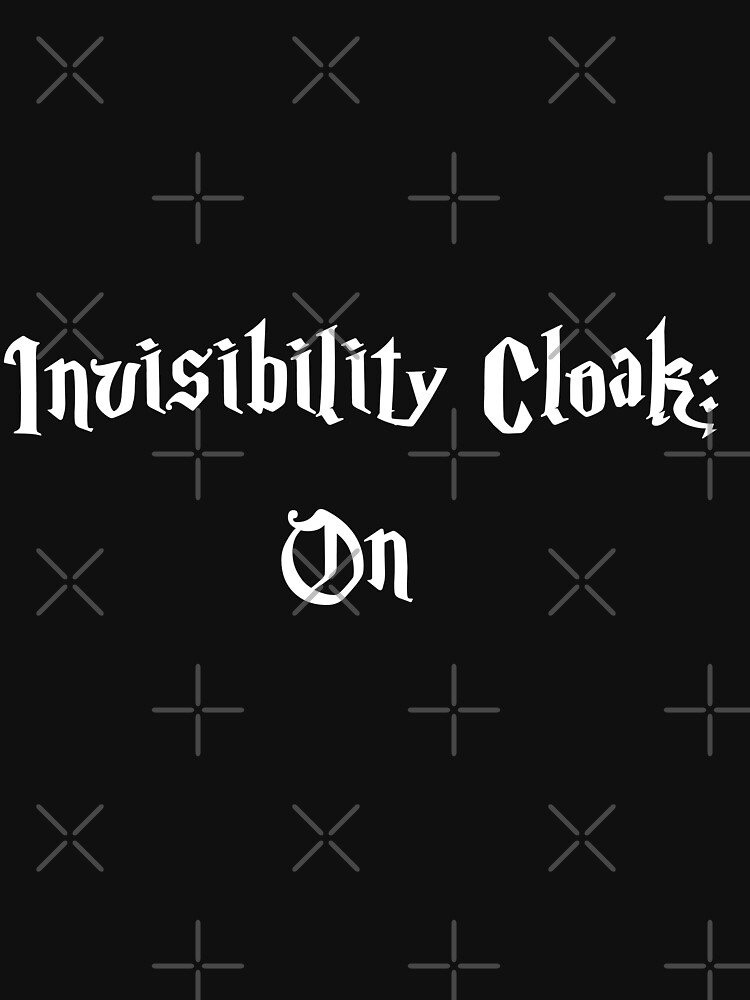 Invisibility Cloak On Black by chanzds
