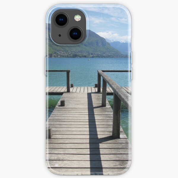 Lac d'Annecy Pier iPhone Soft Case