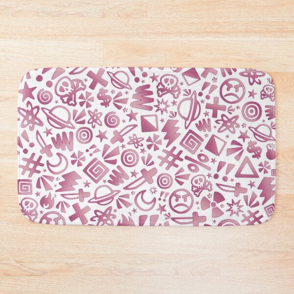 Item preview, Random Doodles Pink designed and sold by Batts Clay.