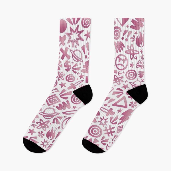 Item preview, Random Doodles Pink designed and sold by Batts Clay.