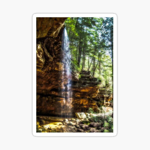 Ash Cave Sticker