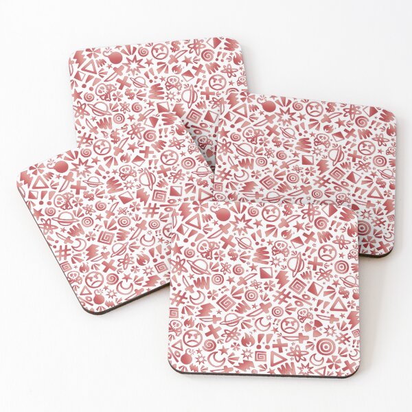 Item preview, Random Doodles Red designed and sold by Batts Clay.