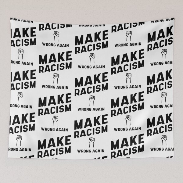 Item preview, Make Racism Wrong Again Anti-Hate 86 45 Resist Message - Protest Gifts designed and sold by DiogoCalheiros.