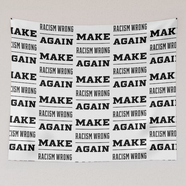 Item preview, Make Racism Wrong Again Anti-Hate 86 45 Resist Message - Protest Gifts designed and sold by DiogoCalheiros.