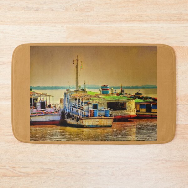 Item preview, Yangon Harbour 2 designed and sold by wallarooimages.