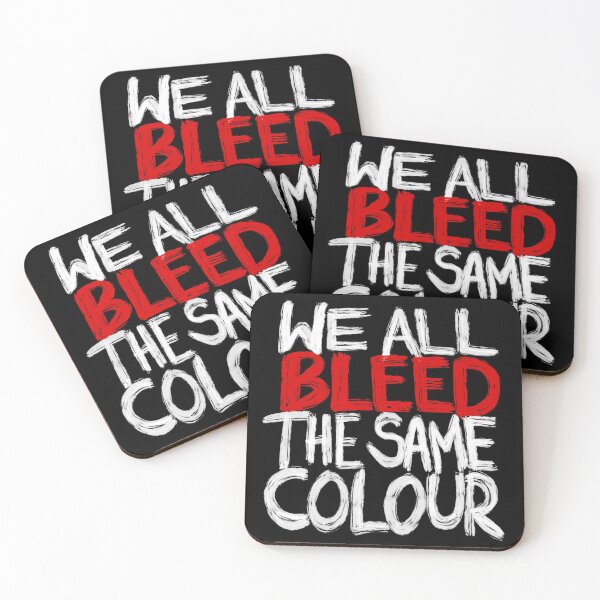 Item preview, We All Bleed The Same Colour designed and sold by RAWWR.