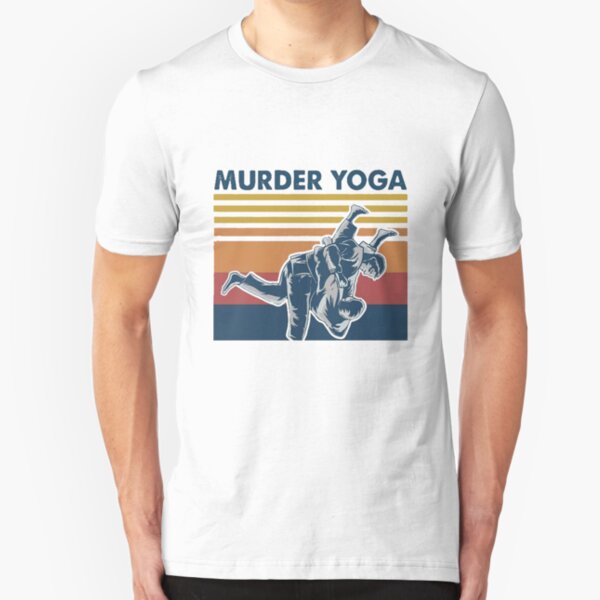 Murder Yoga Vintage Slim Fit T-Shirt