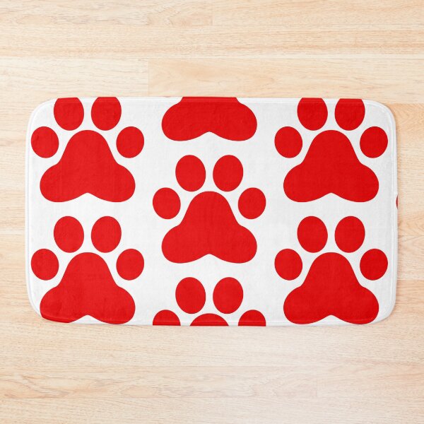 Item preview, Red paw print. designed and sold by Mushirmohi.