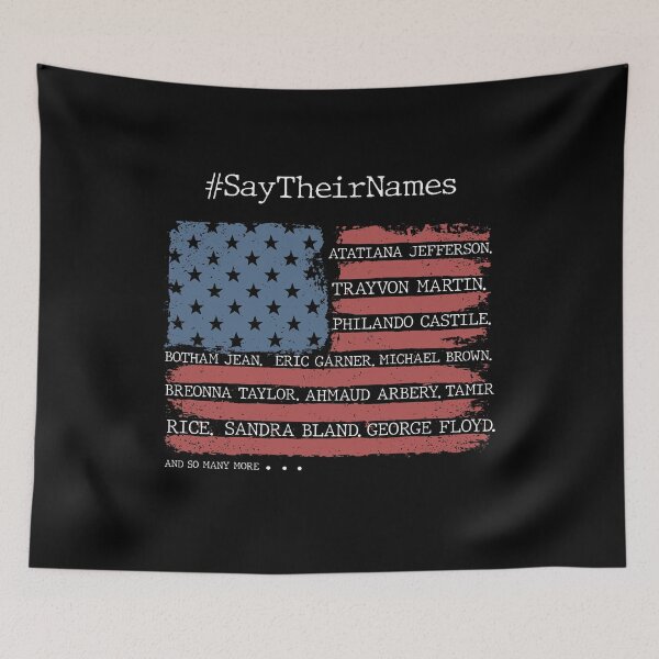 Item preview, say their names list designed and sold by Teecha.