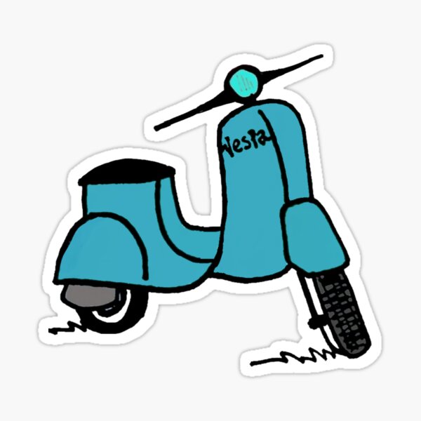 Vespa Sticker