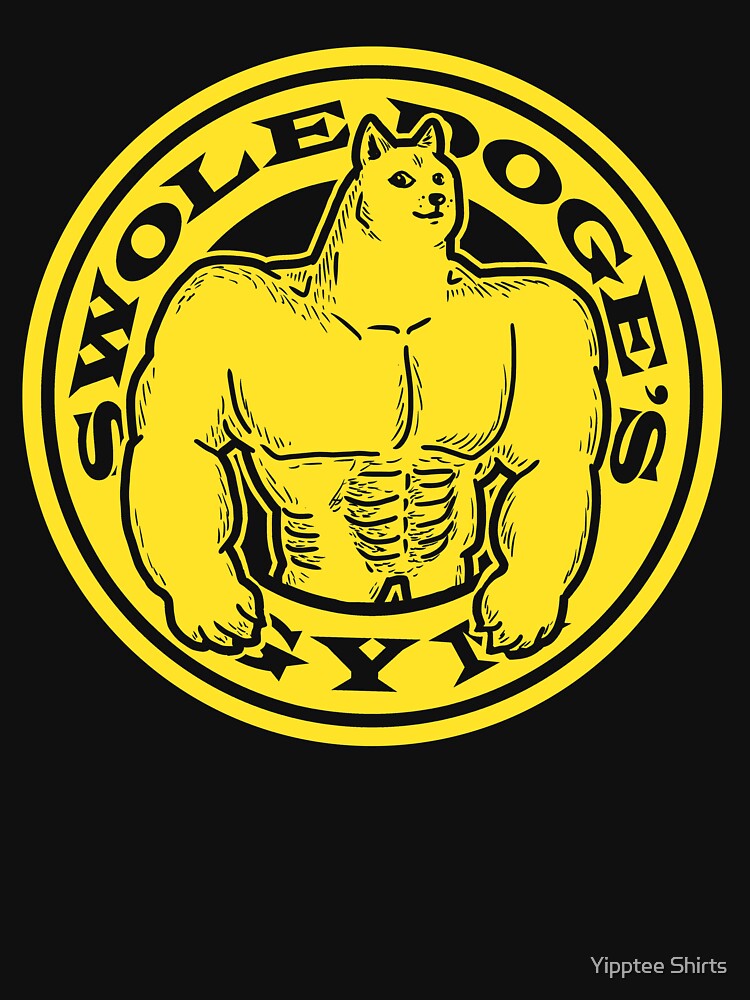 Swole Doge by dumbshirts