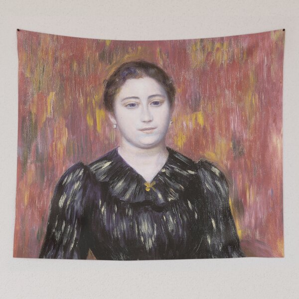 Aperçu de l'œuvre Auguste Renoir - Portrait de Mme. Paulin créée et vendue par Impressionist Masters.