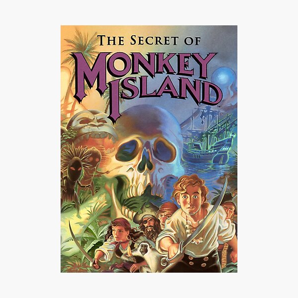 Item preview, THE SECRET OF MONKEY ISLAND designed and sold by PIXLTEES.