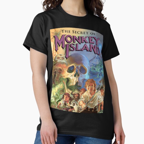 Item preview, THE SECRET OF MONKEY ISLAND designed and sold by PIXLTEES.