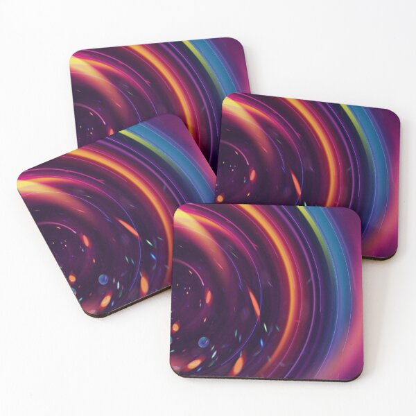 Item preview, Arc of colors on black background designed and sold by philippe souvy.