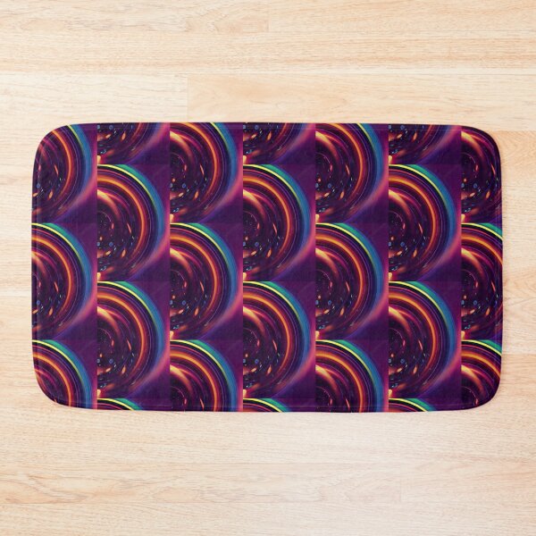 Item preview, Arc of colors on black background designed and sold by philippe souvy.