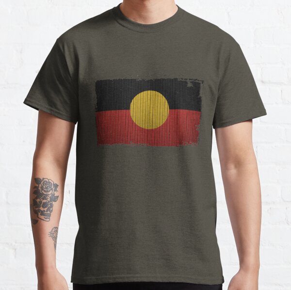 black flag aboriginal shirt