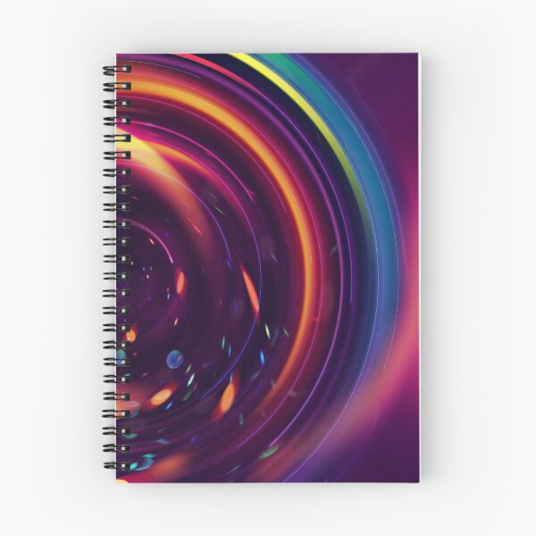 Item preview, Arc of colors on black background designed and sold by philippe souvy.