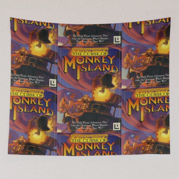 Item preview, THE CURSE OF MONKEY ISLAND designed and sold by PIXLTEES.