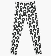 Black Ribbon Leggings