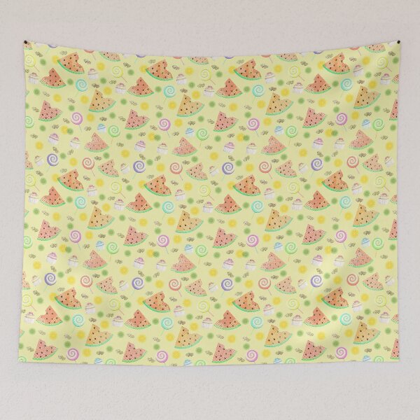 Item preview, Fruit and Sugar - Banana Split Yellow designed and sold by wazoosi.
