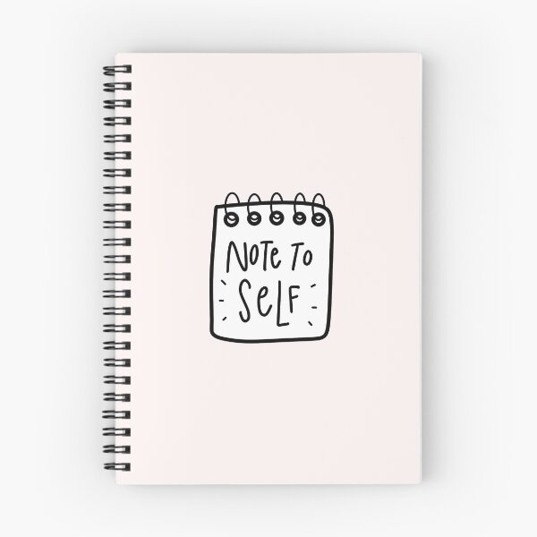 Item preview, ‘Note to self’ drawing  designed and sold by funkyzebra.