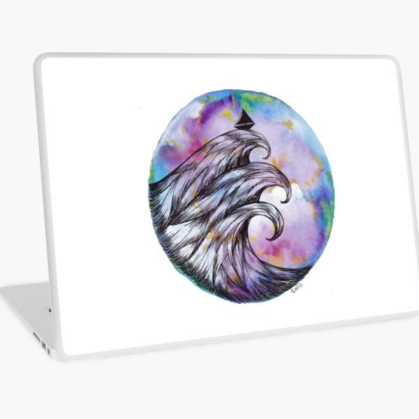 Three Wave Symphony Laptop Skin